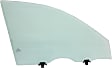 Front, Driver Side Door Glass, Green Tint, 4-Door, Sedan, Replaces NAGS No. FD21489 GTYN