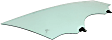 Front, Passenger Side Door Glass, Green Tint, 4-Door, Sedan, Replaces NAGS No. FD23387 GTYN