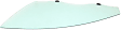 Front, Driver Side Door Glass, Green Tint, 4-Door, Sedan, Replaces NAGS No. FD23388 GTYN