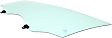 Front, Driver Side Door Glass, Green Tint, 4-Door, Sedan, Replaces NAGS No. FD23932 GTYN