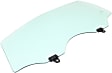 Front, Driver Side Door Glass, Green Tint, 4-Door, Sedan, Replaces NAGS No. FD23932 GTYN