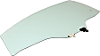 Front, Driver Side Door Glass, Green Tint, Replaces NAGS No. FD25764 GTYN