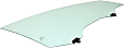 Front, Passenger Side Door Glass, Green Tint, Replaces NAGS No. FD25259 GTYN