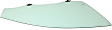 Front, Passenger Side Door Glass, Green Tint, Replaces NAGS No. FD25259 GTYN