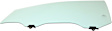 2017 Nissan Versa - Front, Driver Side Door Glass, Green Tint, FD25260 GTYN