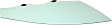 Front, Passenger Side Door Glass, Green Tint, Replaces NAGS No. FD23636 GTYN