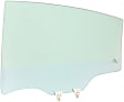 Rear, Passenger Side Door Glass, Green Tint, 4-Door, Sedan, Replaces NAGS No. FD23389 GTYN