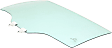 Rear, Driver Side Door Glass, Green Tint, 4-Door, Sedan, Replaces NAGS No. FD23390 GTYN