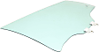 Rear, Driver Side Door Glass, Green Tint, 4-Door, Sedan, Replaces NAGS No. FD23390 GTYN