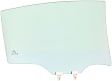 Rear, Driver Side Door Glass, Green Tint, 4-Door, Sedan, Replaces NAGS No. FD23390 GTYN
