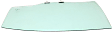 Rear, Passenger Side Door Glass, Green Tint, Replaces NAGS No. FD23933 GTYN