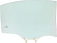 Rear, Passenger Side Door Glass, Green Tint, Replaces NAGS No. FD23933 GTYN