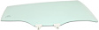 Rear, Driver Side Door Glass, Green Tint, 4-Door, Sedan, Replaces NAGS No. FD23934 GTYN