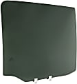 Rear, Passenger Side Door Glass, Gray Tint Privacy, Crew Cab Pickup, Replaces NAGS No. FD22215 YPYN