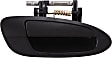 2002-2006 Nissan Altima - Rear, Passenger Side Smooth Black Exterior Door Handle, Without Key Hole