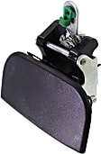 Rear, Driver Side Textured Black Exterior Door Handle, Without Key Hole, Sport Utility