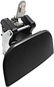 Rear, Driver Side Smooth Black Exterior Door Handle, Without Key Hole, Sport Utility