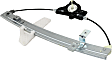 Rear, Passenger Side Power Window Regulator, Without Motor