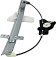 Rear, Passenger Side Power Window Regulator, Without Motor