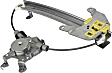 Rear, Driver Side Power Window Regulator, Without Motor