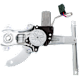 2013 Nissan Juke - Rear, Passenger Side Power Window Regulator, With Motor