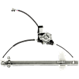 Rear, Driver Side Window Regulator, Power, 8 Cyl., 5.6L Engine