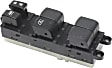 2008-2010 Nissan Sentra - Front, Driver Side Window Switch, Black, 6-Button