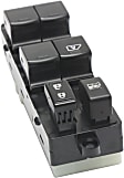 2008-2010 Nissan Sentra - Front, Driver Side Window Switch, Black, 6-Button