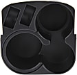 Front Cup Holder, Plastic, Black