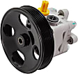 2005-2006 Nissan X-Trail - Power Steering Pump With Pulley, Without Reservoir