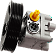 2005-2006 Nissan X-Trail - Power Steering Pump With Pulley, Without Reservoir
