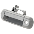 Rear - Back Door Textured Gray Exterior Door Handle, With Key Hole