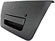 Tailgate Handle, Textured Black Plastic Without Camera Hole With Key Hole