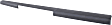 2011 Nissan Frontier - Outer Tailgate Molding, Black, Fleetside/Styleside