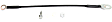 Direct Fit Tailgate Cable, Sold Individually