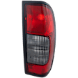 2003 Nissan Frontier XE - Passenger Side Halogen Tail Light, Without bulb(s), OE Replacement