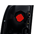 2003 Nissan Frontier XE - Passenger Side Halogen Tail Light, Without bulb(s), OE Replacement