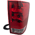 Passenger Side Tail Light, with Bulb, Halogen, Clear and Red Lens, 8 Cyl., 5.6L Engine, Without Utility Compartment, CAPA CERTIFIED