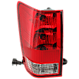 Driver Side Tail Light, with Bulb, Halogen, Clear and Red Lens, 8 Cyl., 5.6L Engine, Without Utility Compartment
