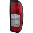 Passenger Side Tail Light, without Bulb, Halogen, Clear and Red Lens, 4WD/2WD (2.4L Engine) Production Date To September 1999