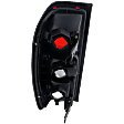 Passenger Side Tail Light, without Bulb, Halogen, Clear and Red Lens, 4WD/2WD (2.4L Engine) Production Date To September 1999
