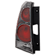 Passenger Side Tail Light, with Bulb, Halogen, Clear and Red Lens, SE Model, 6 Cyl., 3.5L Engine