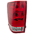 Driver Side Tail Light, with Bulb, Halogen, Clear and Red Lens, 8 Cyl., 5.6L Engine, With Utility Compartment