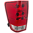 Driver Side Tail Light, with Bulb, Halogen, Clear and Red Lens, 8 Cyl., 5.6L Engine, With Utility Compartment, CAPA CERTIFIED