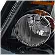 2007-2012 Nissan Altima - Passenger Side Tail Light, with Bulb, Halogen, Amber, Clear and Red Lens, Sedan