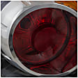 Driver Side Tail Light, with Bulb, Halogen, Amber, Clear and Red Lens, Sedan