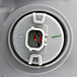 Passenger Side Tail Light, with Bulb, Halogen, Clear and Red Lens, Except Hybrid Models