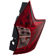 Passenger Side Tail Light, with Bulb, Halogen, Clear and Red Lens, 4 Cyl., 1.6L Engine