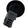 Passenger Side Tail Light, with Bulb, Halogen, Clear and Red Lens, 4 Cyl., 1.6L Engine
