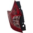 Driver Side Tail Light, with Bulb, Halogen, Clear and Red Lens, 4 Cyl., 1.6L Engine, CAPA CERTIFIED